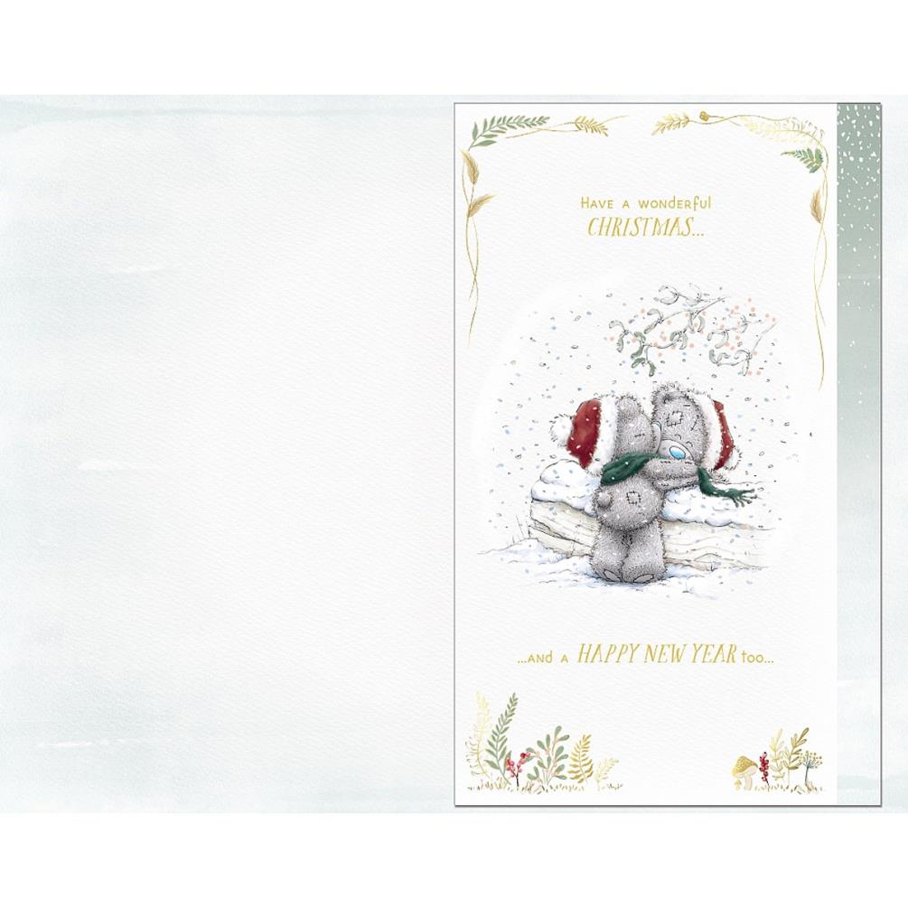 Amazing Boyfriend Handmade Me to You Bear Christmas Card Extra Image 1